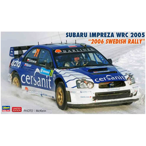 Subaru Impreza WRC 2006 Swedish Rally 2005 Kit Limited Edition