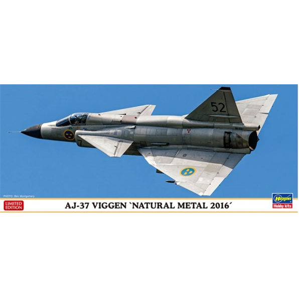 AJ-37 Viggen 'Natural Metal 2016'