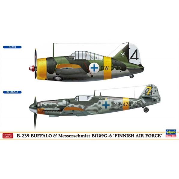 B-239 and BF109G-6 Finnish Air Force - Combo
