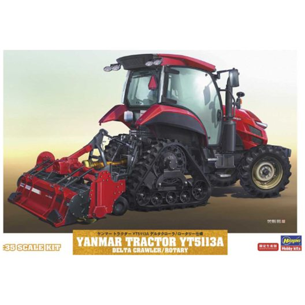 Yanmar Tractor YT5113A Delta Crawler Rotary Kit