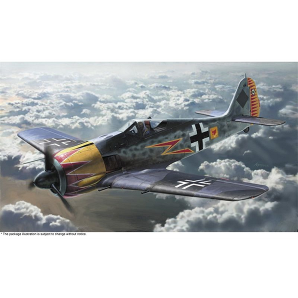 Focke-Wulf Fw190A-4 with Figure