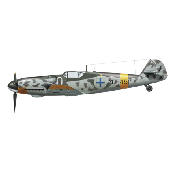 Messerschmitt Bf109G-6 'Juutilainen' w/Figure