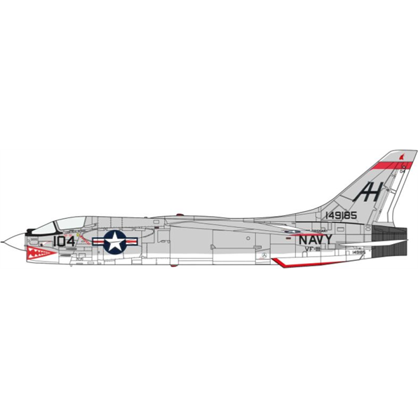 F-8E Crusader VF-111 Sundowners