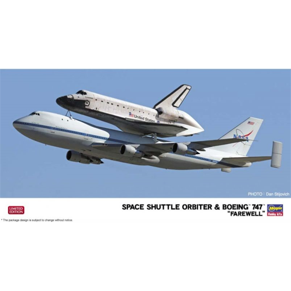 Space Shuttle Orbiter + Boeing 747 Farewell