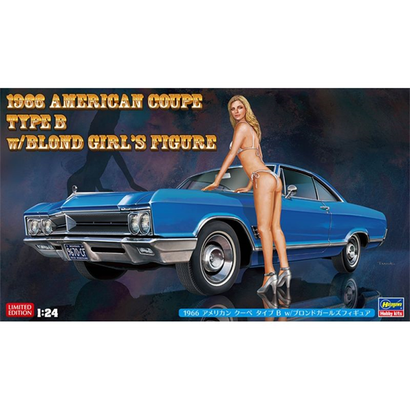 1966 American Coupe Type B with Blonde Gir