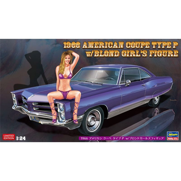 1966 American Coupe Type P with Blonde Gir