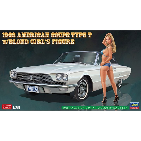 1966 American Coupe Type T with Blonde Gir