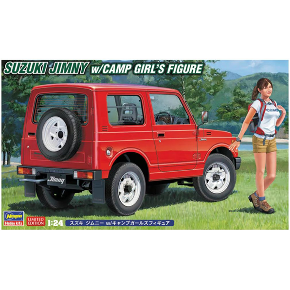 Suzuki Jimny With Camp Girl-s Figure Kit