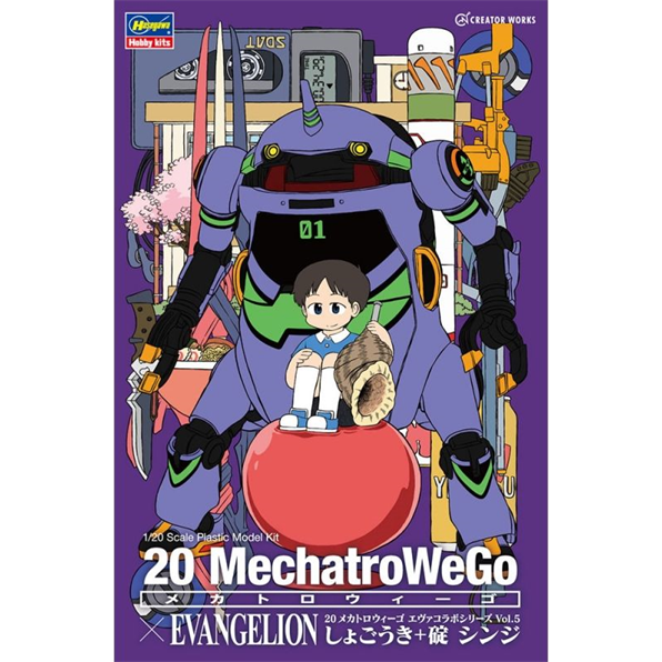 20 MechatroWeGo EVA Collab Series Vol.5 Shogouki + Shinji Ikari