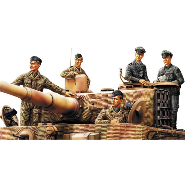 German Panzer Tank Crew Normandy 1944