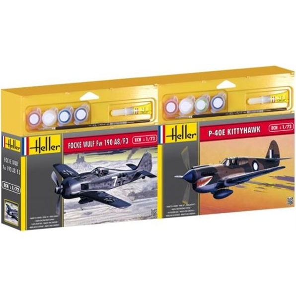 FW190 A8/F3 and P-40E Kittyhawk Gift Set