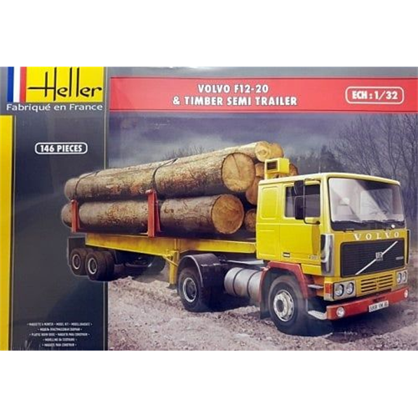 Volvo F12-20 Globetrotter and Timber Trailer
