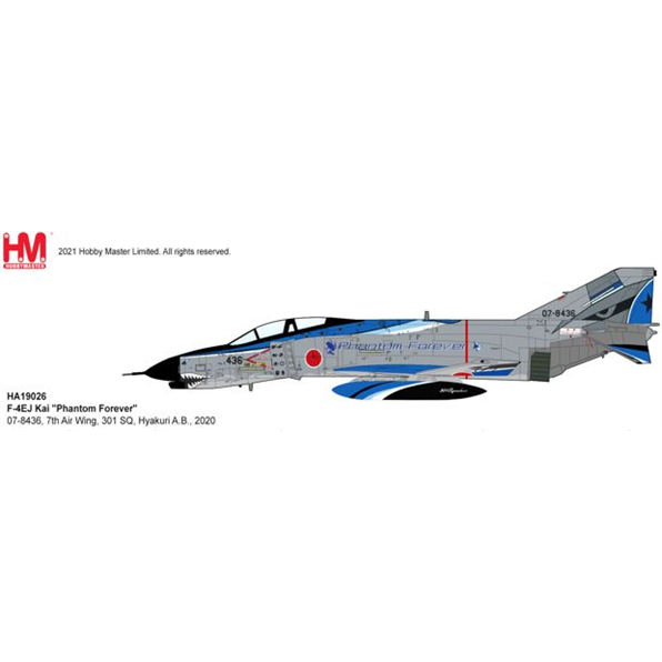 F-4EJ Kai 'Phantom Forever' 07-8436 7th Air Wing 301 SQ Hyakuri A.B. 2020