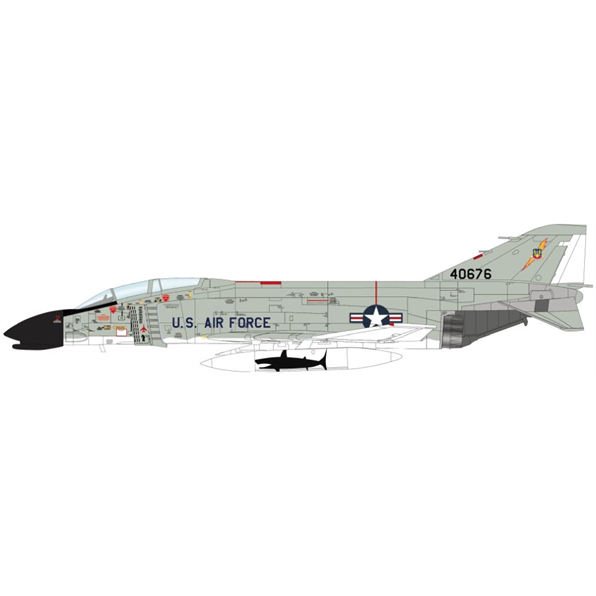 F-4C Phantom II 64-0676 45th TFS Ubon Thailand 1965