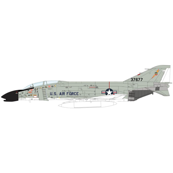 F-4C Phantom II 63-7677 433rd TFS 8th TFW Ubon Thailand April 1966