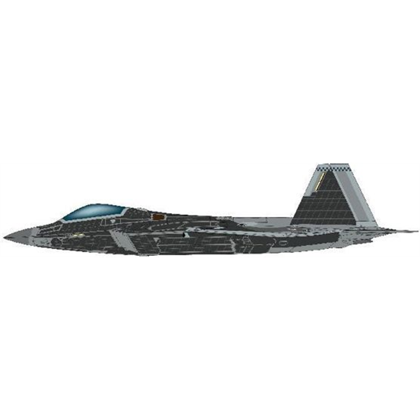 F-22 Raptor 'Symbiote' 04-4070 Nellis AFB March 2022