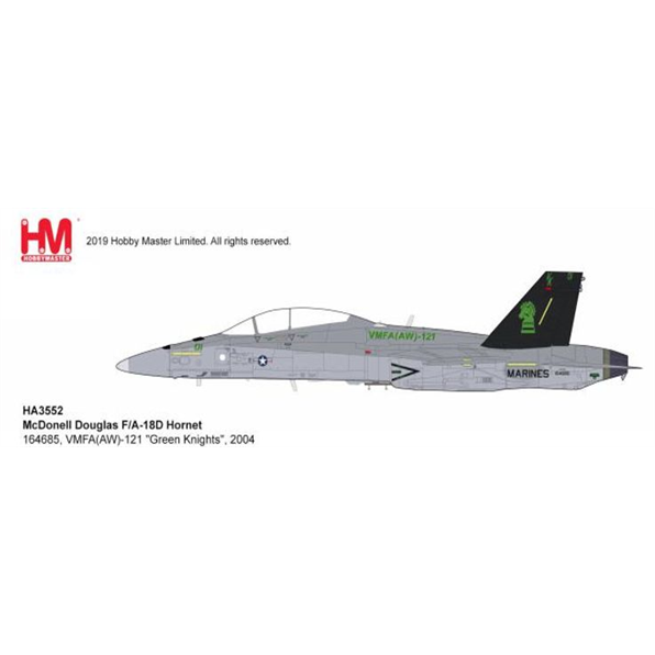 McDonnell Douglas F/A-18D Hornet 164685 VMFA(AW)-121 'Green Knights' 2004