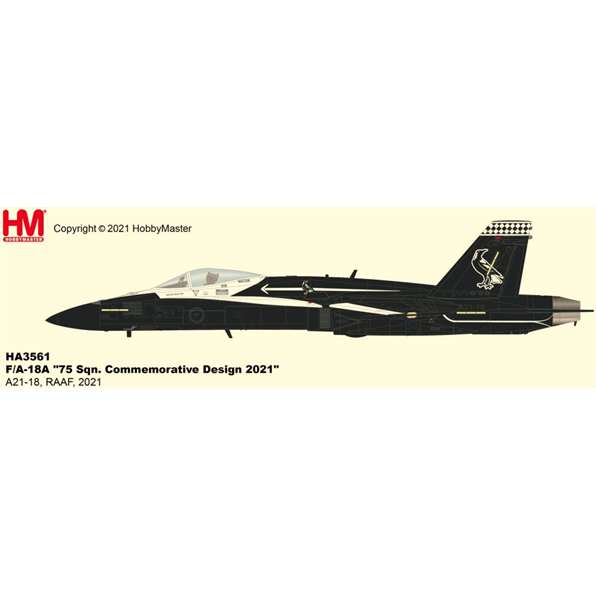 F/A-18A '75 Sqn. Commemorative Design 2021 A21-18 RAAF 2021