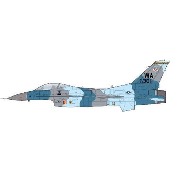 F-16C Block 25 'Blue Flanker' 84-1301 64th AGRS Nellis AFB 2012