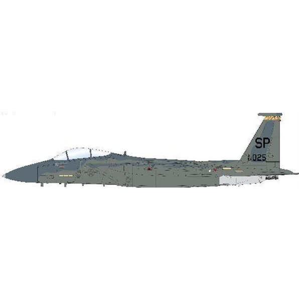 F-15C 'Mod Eagle' 84-0025 53rd FS 52nd FW USAF Spangdahlem Air Base 1990s