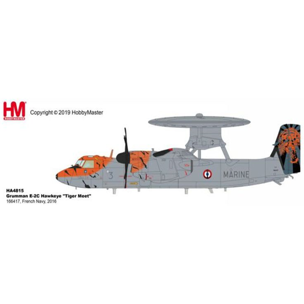 Grumman E-2C Hawkeye 'Tiger Meet' 166417 French Navy 2016