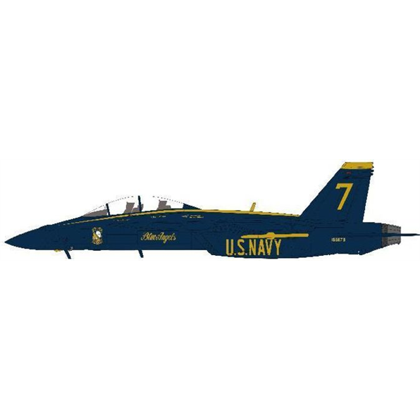 F/A-18F 'Blue Angels' #7 US Navy 2021 Season '75th Anniversary'