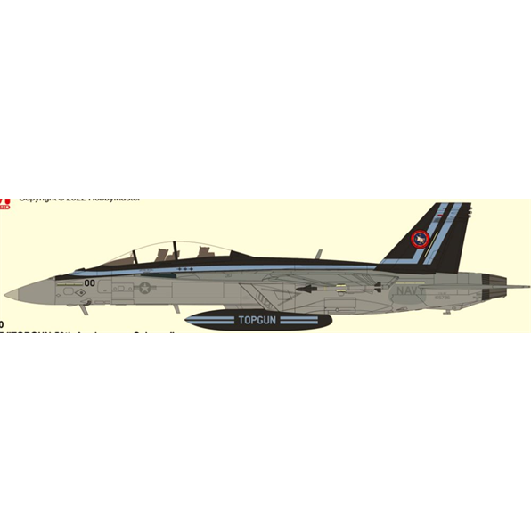 F/A-18F 'Top Gun 50th Anniversary Scheme' 165796 NAWDC US Navy