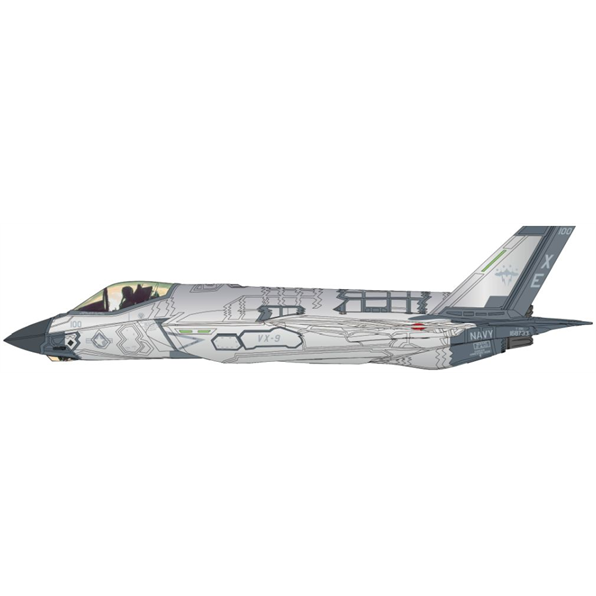 F-35C 'Mirror Coating' XE-100/168733 US Navy August 2022
