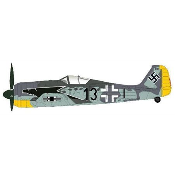FW 190A-3 Black 13 8/JG.2 Luftwaffe WWII