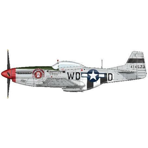 P-51D Mustang 335 FS/4 FG 'Captain Ted Lines'