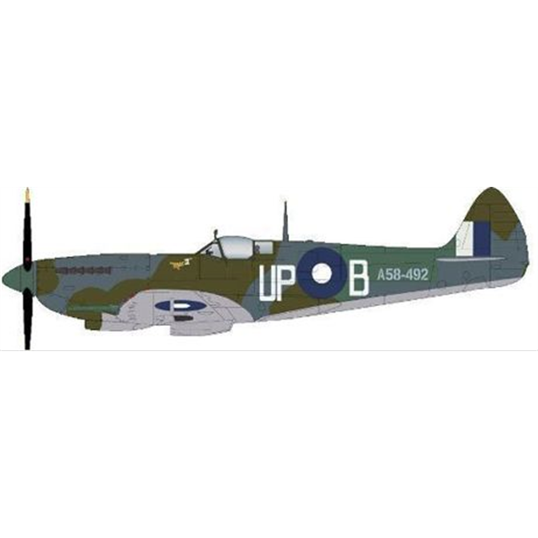 Spitfire MK.VIII 'Mac III' UP-B/A58-492 RAAF
