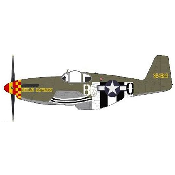 P-51B Mustang 'Berlin Express' 324823 Lt. Bill Overstreet 363rd FS 357th FG 1944