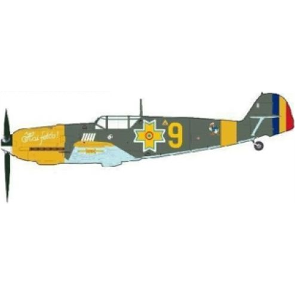 BF 109E-3 'Hai Fetito' #9 Lt. Loan Di Cesare Romanian Air Force Stalingrad 1941