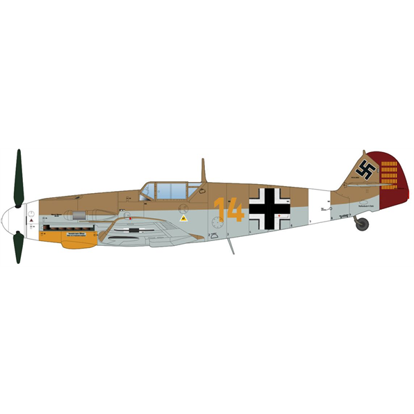 BF 109F-4 Trop 'Star of Africa' Marseille 3./JG 27 Libya 1942