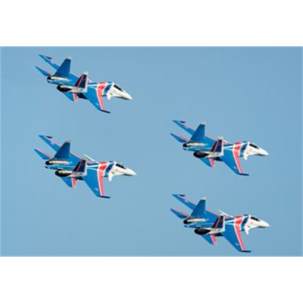 Su-30SM Russian Knights Russian Air Force 2019 (w/Decals No.30 to 37)
