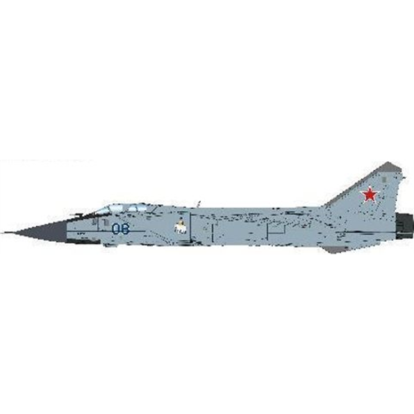 MIG-31B Foxhound Blue 08 (Early Version) Russian Air Force