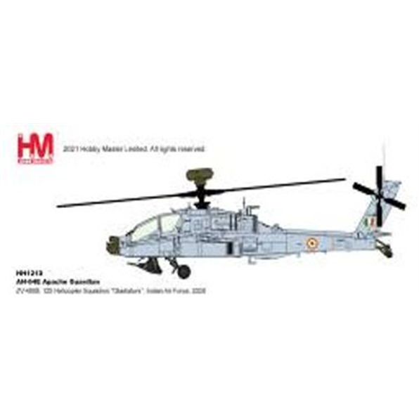 AH-64E Apache Guardian ZV-4808 125 Heli Sqd 'Gladiators' Indian Air Force 2020