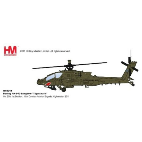 Boeing AH-64D Longbow 'Tigershark' #290 1st Battlion 10th Combat Aviation Brigade