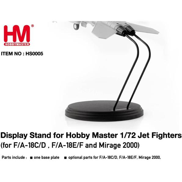 Display Stand for Hobby Master 1/72 Jet Fighters