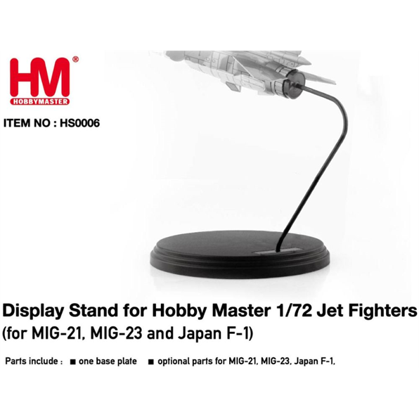 Display Stand for Hobby Master 1/72 Jet Fighters