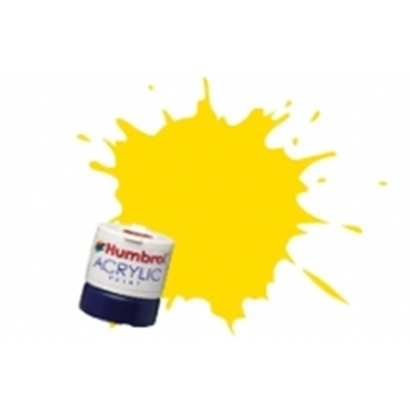 Yellow Gloss Acrylic Potlet (Plus 30% Extra Free)