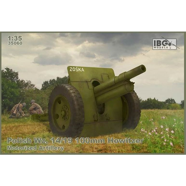 Polish Wz. 14/19 100mm Howitzer Motorized Artillery