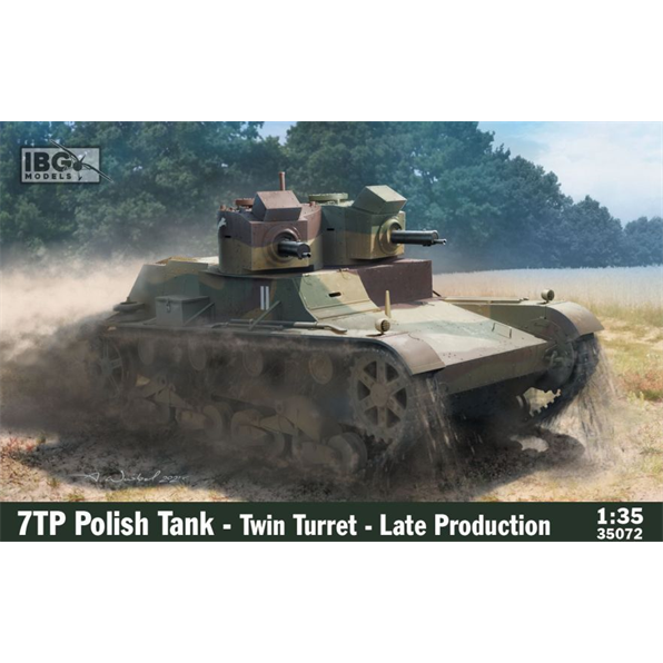 7TP Polish Tank Twin Turret (Late Production)