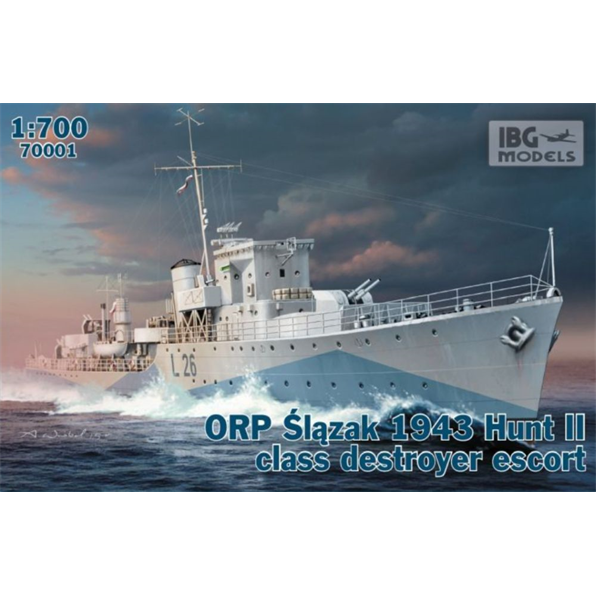ORP Slazak 1943 Hunt II Class Destroyer Escort