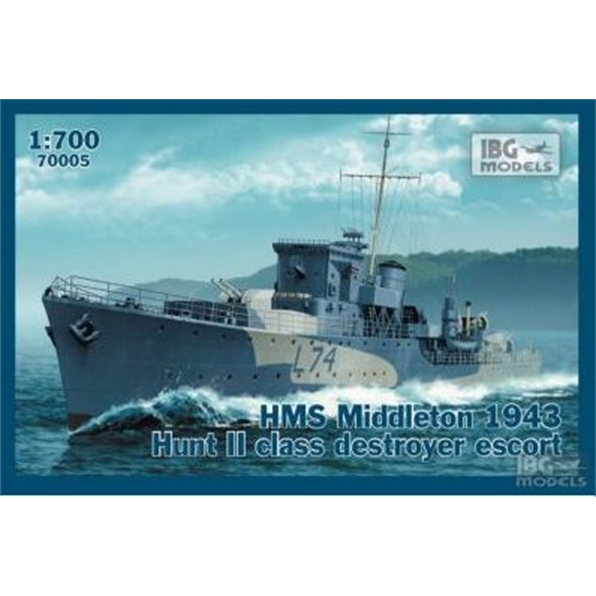 HMS Middleton 1943 Hunt II Class Destroyer Escort