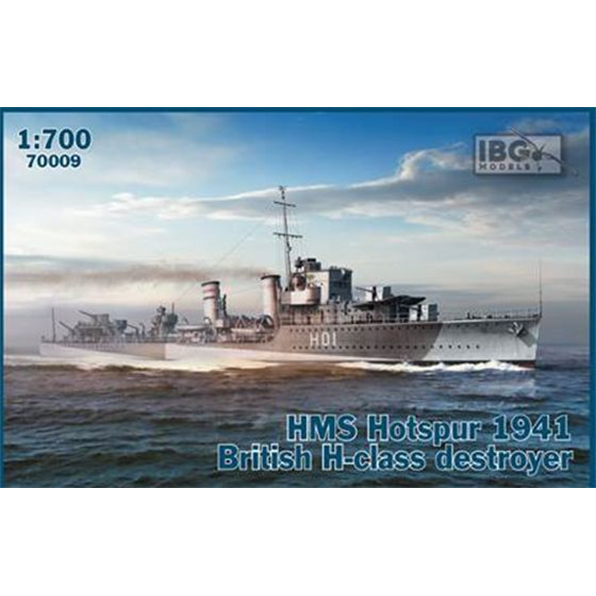 HMS Hotspur 1941 British H-Class Destroyer
