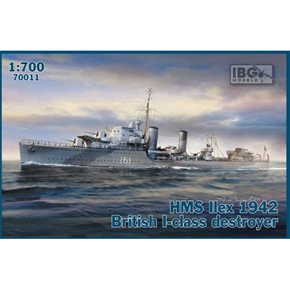 HMS Ilex 1942 British I-Class Destroyer