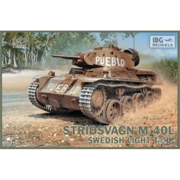 Stridsvagn M/40 L Swedish Light Tank