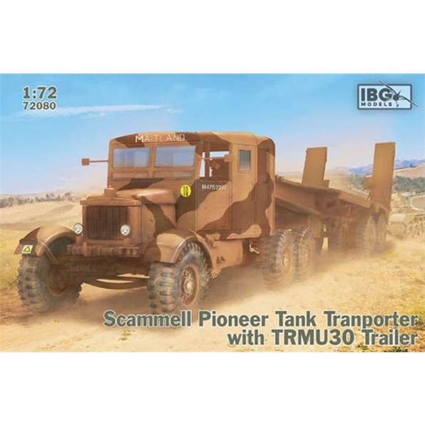Scammell Pioneer Tank Transporter w/TRMU30 Trailer