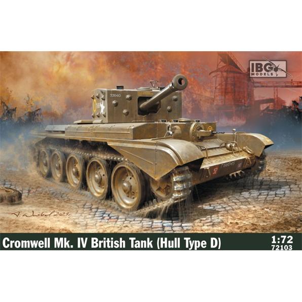 Cromwell Mk.IV British Tank (Hull Type D)